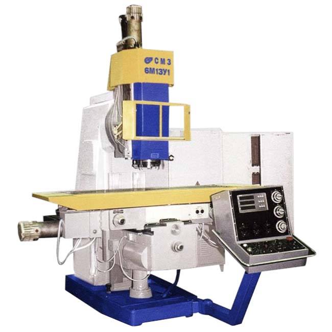 6М13У Загальний вигляд  консольного фрезерного верстата